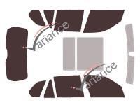 Film solaire sur mesure (Film teinté) VARIANCE AUTO ref. k-3-171-1-45