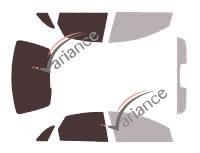 Film solaire sur mesure (Film teinté) VARIANCE AUTO ref. k-3-464-2-54