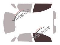 Film solaire sur mesure (Film teinté) VARIANCE AUTO ref. k-3-464-3-54