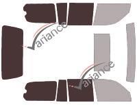 Film solaire sur mesure (Film teinté) VARIANCE AUTO ref. k-3-2455-2-31