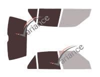 Film solaire sur mesure (Film teinté) VARIANCE AUTO ref. k-3-496-2-33