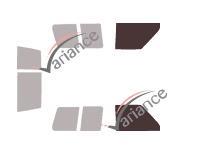 Film solaire sur mesure (Film teinté) VARIANCE AUTO ref. k-3-1722-3-54