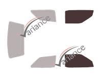 Film solaire sur mesure (Film teinté) VARIANCE AUTO ref. k-3-505-3-54