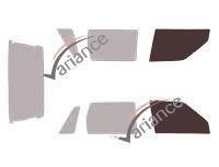 Film solaire sur mesure (Film teinté) VARIANCE AUTO ref. k-3-432-3-54