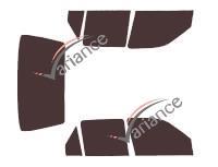 Film solaire sur mesure (Film teinté) VARIANCE AUTO ref. k-3-734-1-45