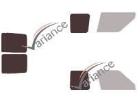 Film solaire sur mesure (Film teinté) VARIANCE AUTO ref. k-3-2094-2-33