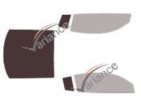 Film solaire sur mesure (Film teinté) VARIANCE AUTO ref. k-3-109-2-33