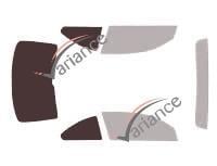 Film solaire sur mesure (Film teinté) VARIANCE AUTO ref. k-3-121-2-33