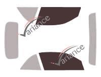 Film solaire sur mesure (Film teinté) VARIANCE AUTO ref. k-3-123-3-54