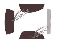 Film solaire sur mesure VARIANCE AUTO k-3-1872-1-54 Film solaire sur mesure VARIANCE AUTO k-3-1872-1-54