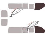 Film solaire sur mesure (Film teinté) VARIANCE AUTO ref. k-3-2641-3-54