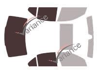 Film solaire sur mesure (Film teinté) VARIANCE AUTO ref. k-3-1452-2-33