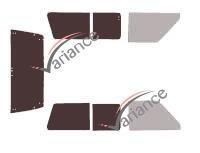 Film solaire sur mesure (Film teinté) VARIANCE AUTO ref. k-3-1720-2-33