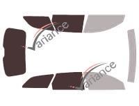 Film solaire sur mesure (Film teinté) VARIANCE AUTO ref. k-3-92-2-33