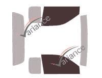 Film solaire sur mesure (Film teinté) VARIANCE AUTO ref. k-3-1167-3-54