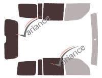 Film solaire sur mesure (Film teinté) VARIANCE AUTO ref. k-3-1204-2-31