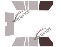Film solaire sur mesure (Film teinté) VARIANCE AUTO ref. k-3-1308-3-54
