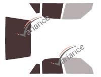 Film solaire sur mesure (Film teinté) VARIANCE AUTO ref. k-3-442-2-33