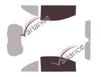Film solaire sur mesure (Film teinté) VARIANCE AUTO ref. k-3-790-3-54