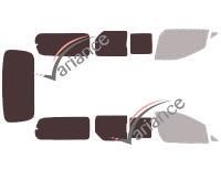 Film solaire sur mesure (Film teinté) VARIANCE AUTO ref. k-3-1114-2-33