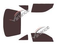 Film solaire sur mesure (Film teinté) VARIANCE AUTO ref. k-3-1638-1-54