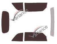 Film solaire sur mesure (Film teinté) VARIANCE AUTO ref. k-3-409-1-45