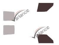 Film solaire sur mesure (Film teinté) VARIANCE AUTO ref. k-3-639-3-54