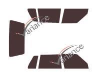 Film solaire sur mesure (Film teinté) VARIANCE AUTO ref. k-3-689-1-45