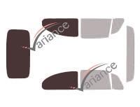 Film solaire sur mesure (Film teinté) VARIANCE AUTO ref. k-3-2528-2-31