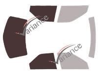Film solaire sur mesure (Film teinté) VARIANCE AUTO ref. k-3-497-2-33