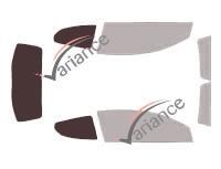 Film solaire sur mesure (Film teinté) VARIANCE AUTO ref. k-3-52-2-32