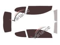 Film solaire sur mesure (Film teinté) VARIANCE AUTO ref. k-3-52-1-45