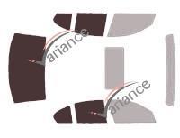 Film solaire sur mesure (Film teinté) VARIANCE AUTO ref. k-3-163-2-33