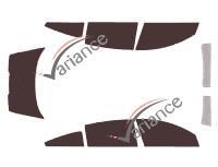 Film solaire sur mesure (Film teinté) VARIANCE AUTO ref. k-3-443-1-45