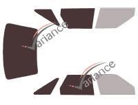 Film solaire sur mesure (Film teinté) VARIANCE AUTO ref. k-3-1015-2-33