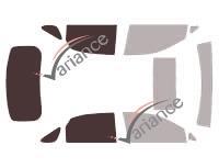 Film solaire sur mesure (Film teinté) VARIANCE AUTO ref. k-3-1338-2-33