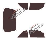 Film solaire sur mesure (Film teinté) VARIANCE AUTO ref. k-3-1479-1-45