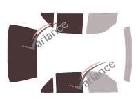 Film solaire sur mesure (Film teinté) VARIANCE AUTO ref. k-3-1483-2-54
