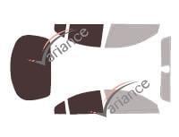 Film solaire sur mesure (Film teinté) VARIANCE AUTO ref. k-3-1744-2-33