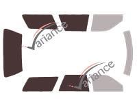 Film solaire sur mesure (Film teinté) VARIANCE AUTO ref. k-3-2328-2-31