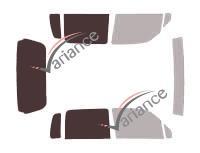 Film solaire sur mesure (Film teinté) VARIANCE AUTO ref. k-3-2382-2-33