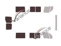 Film solaire sur mesure (Film teinté) VARIANCE AUTO ref. k-3-1673-2-33