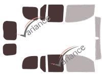 Film solaire sur mesure (Film teinté) VARIANCE AUTO ref. k-3-3213-2-32