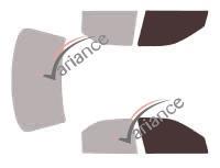 Film solaire sur mesure (Film teinté) VARIANCE AUTO ref. k-3-798-3-54