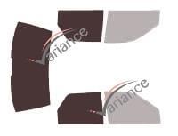 Film solaire sur mesure (Film teinté) VARIANCE AUTO ref. k-3-833-2-54