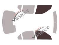 Film solaire sur mesure (Film teinté) VARIANCE AUTO ref. k-3-2193-3-54