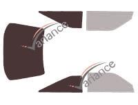 Film solaire sur mesure (Film teinté) VARIANCE AUTO ref. k-3-2414-2-33