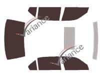 Film solaire sur mesure (Film teinté) VARIANCE AUTO ref. k-3-161-1-54