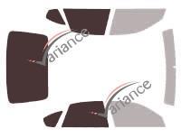Film solaire sur mesure (Film teinté) VARIANCE AUTO ref. k-3-2323-2-33