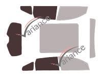 Film solaire sur mesure (Film teinté) VARIANCE AUTO ref. k-3-1749-2-33